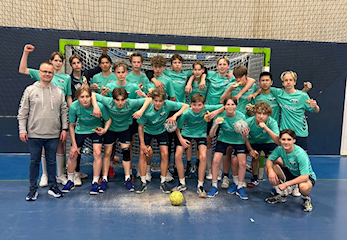 Mandag 8.mai hadde vi besøk av talentsjef på guttesiden i Norges håndballforbund, Claus Dalgaard-Hansen.